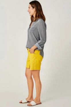 Carve Designs Oahu 6" Short - Yellow