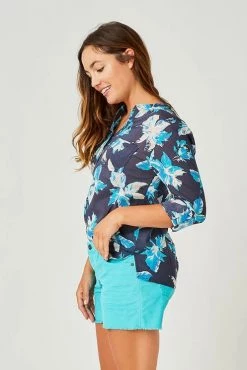 Carve Designs Dylan Gauze Shirt - Stargazer