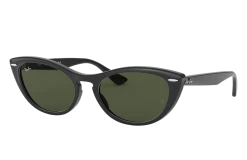 Ray-Ban — Nina Black W/Green Eyewear