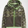Little Ones The North Face Toddler Glacier Full Zip Hoody - Fly Print