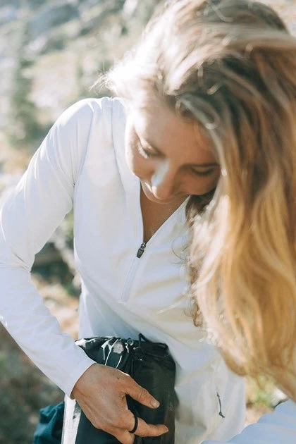 Kuhl W's Bandita 1/2 Zip Pullover - White 3 Kuhl W's Bandita 1/2 Zip Pullover - White