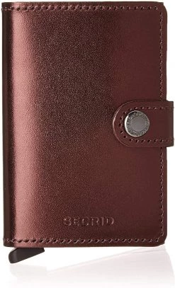 Men's Accessories Secrid Mini Wallet - Metallic Leather