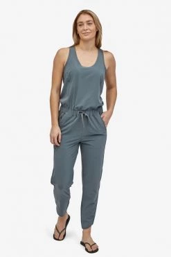 Patagonia Women's Fleetwith Romper - Plume Grey