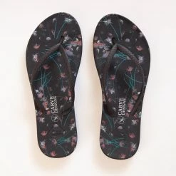 Carve Designs Becca By Freewaters Flip Flop - Feather Floral