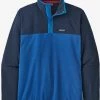 Patagonia M Micro D Snap-T Pullover - Superior Blue Men's