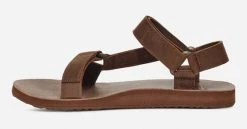 Teva M Original Universal Full Grain Leather Sandal -Dark Earth