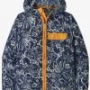 Patagonia Kid's Baggies Jacket - Dirt Bags Stone Blue