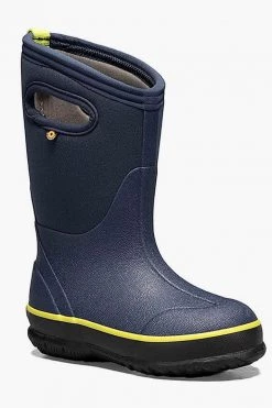 Bogs Footwear Bogs Little Kid's Classic Texture Navy Winter Boots
