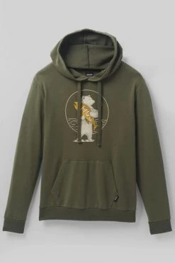 Prana Journeyman Hoodie - Rye Green Men's 9 Prana Journeyman Hoodie - Rye Green Men's