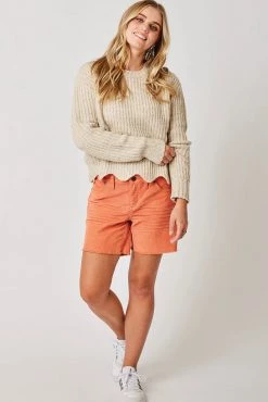 Carve Designs Oahu 6" Short - Terracotta