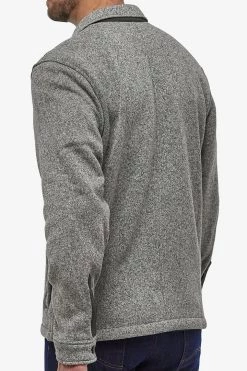 Patagonia M's Better Sweater Shirt Jacket - Stone Heather 9 Patagonia M's Better Sweater Shirt Jacket - Stone Heather