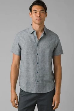 Prana Men's Lindores Slim Shirt - Bluefin