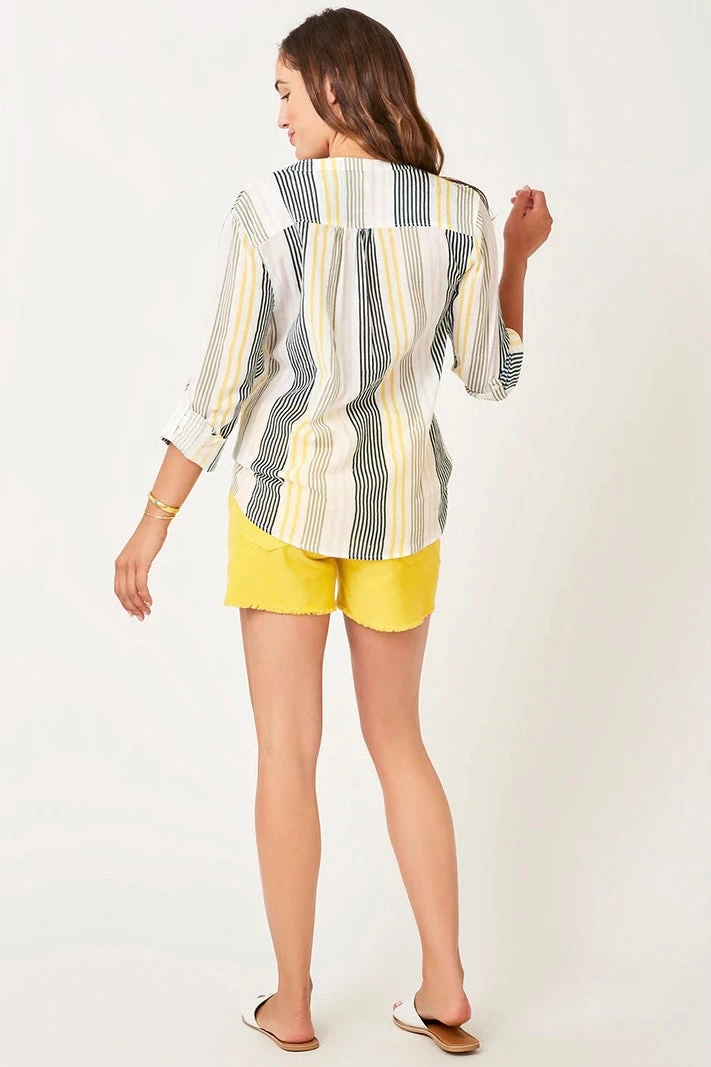 Carve Designs Oahu 4" Short - Yellow 5 Carve Designs Oahu 4" Short - Yellow