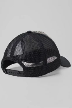 Prana La Viva Trucker Hat - Black Petals 6 Prana La Viva Trucker Hat - Black Petals