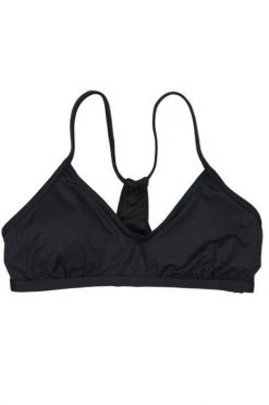 Carve Designs Stinson Swim Top - Solid Black Women's Swim