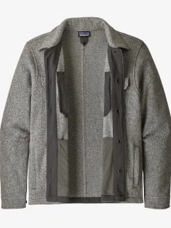 Patagonia M's Better Sweater Shirt Jacket - Stone Heather 11 Patagonia M's Better Sweater Shirt Jacket - Stone Heather