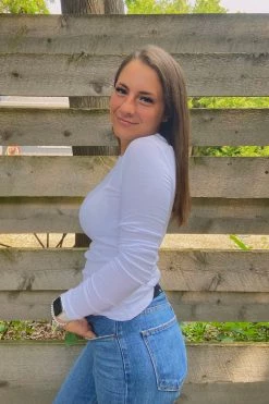 La Made Long Sleeve Spring Thermal - Soft White