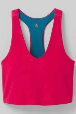 Prana Women's Sale - 50% Off At Checkout Momento Reversible Crop Top - Red Berry 13 Prana Women's Sale - 50% Off At Checkout Momento Reversible Crop Top - Red Berry