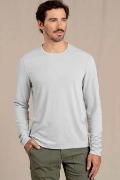 Toad & Co Debug Lightweight Long Sleeve Crew Men's Sale - 50% Off At Checkout