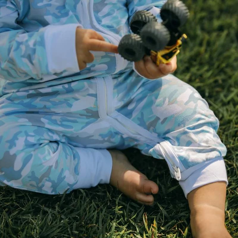 Coco Moon Little Ones Kai Camo Bamboo Coverall 5 Coco Moon Little Ones Kai Camo Bamboo Coverall