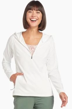 Kuhl W's Bandita 1/2 Zip Pullover - White