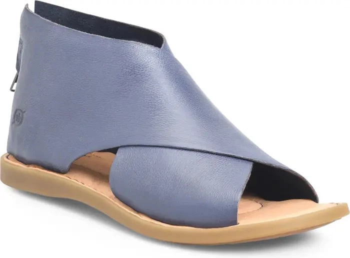 Born Iwa Sandal - Navy Marine Women's Footwear 3 Born Iwa Sandal - Navy Marine Women's Footwear