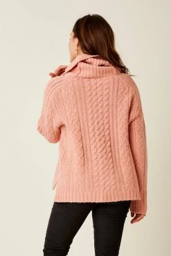 Carve Designs Wyatt Sweater - Dark Azalea Women's Sale - 50% Off At Checkout