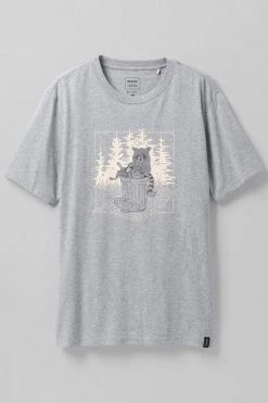 Prana Wild Camp T-Shirt - Medium Grey Chillin'