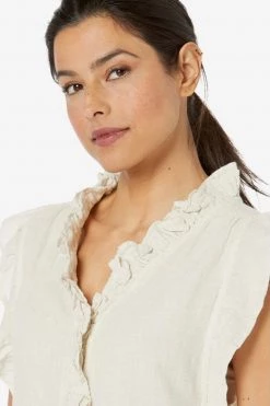 Dylan Luxe Woven Milla Ruffle