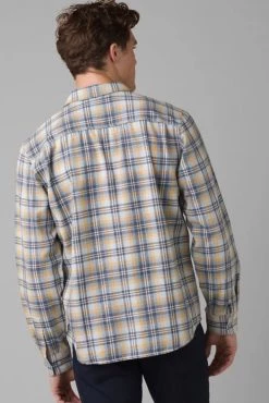 Prana Edgewater Shirt Brushed Flannel Shirt - Glacier 7 Prana Edgewater Shirt Brushed Flannel Shirt - Glacier