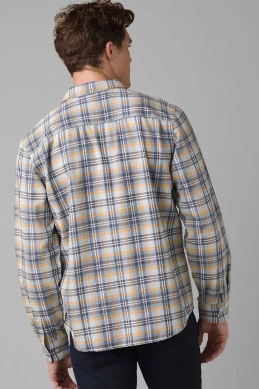 Prana Edgewater Shirt Brushed Flannel Shirt - Glacier 4 Prana Edgewater Shirt Brushed Flannel Shirt - Glacier