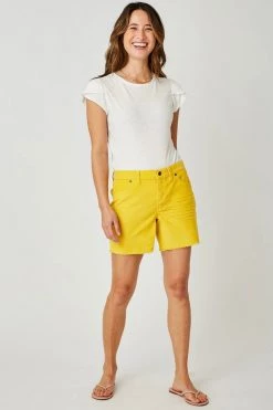 Carve Designs Oahu 6" Short - Yellow