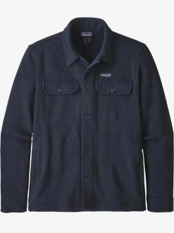 Patagonia M's Better Sweater Shirt Jacket - Navy Men's Sale - 50% Off At Checkout