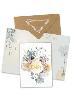 Papaya 5x7 Greeting Card "Happy Birthday Darling"