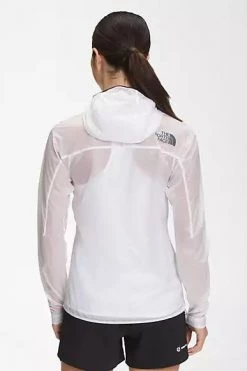 The North Face Women's North Face W Flight Lightriser Wind Jacket - White
