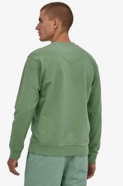 Patagonia Regenerative Organic Cotton Crewneck Sweatshirt- Sedge Green