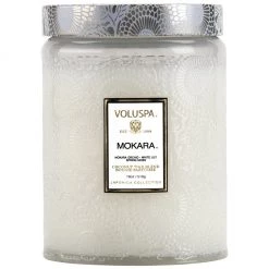Voluspa Large Glass Jar Candle Mokara Base Camp: Bring It Home