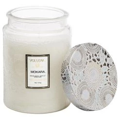 Voluspa Large Glass Jar Candle Mokara Base Camp: Bring It Home