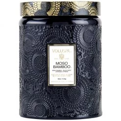 Voluspa Large Glass Jar Candle Moso Bamboo