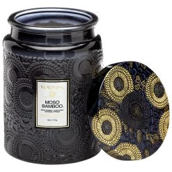 Voluspa Large Glass Jar Candle Moso Bamboo