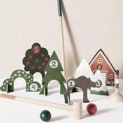 Manhattan Toy Outdoor Gear & Accessories Through The Woods Croquet Set